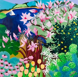 Magnolien in Salcombe, 2013